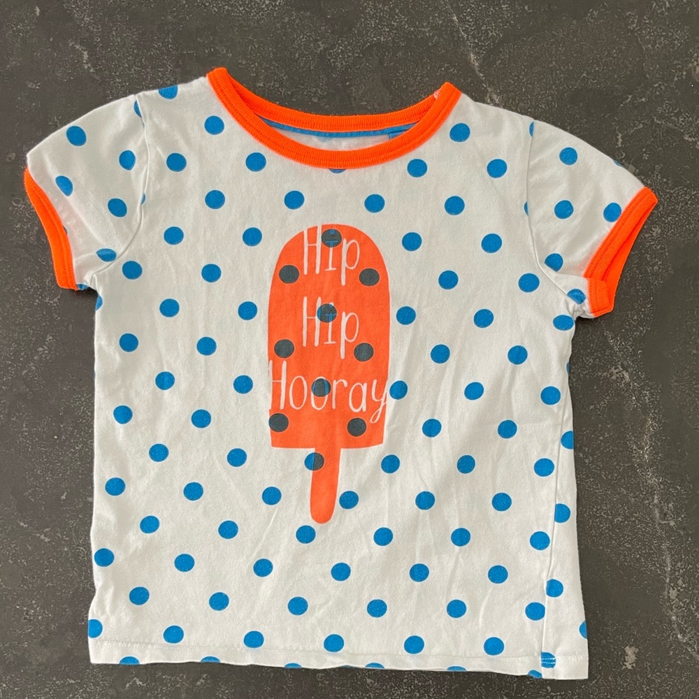 Mini Boden Polka Dot T-shirt 3-4T